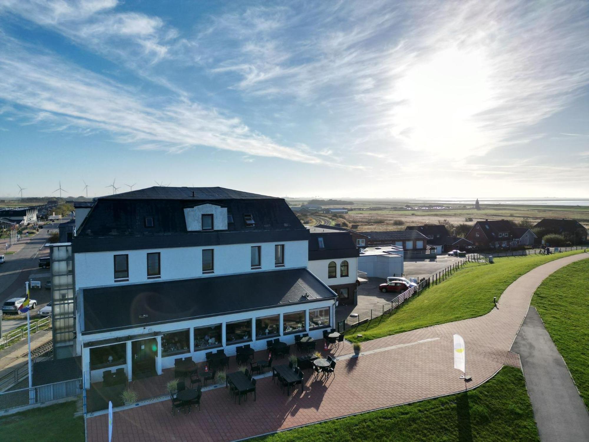 Strandhotel Dagebuell Direkt An Der Nordsee Dış mekan fotoğraf