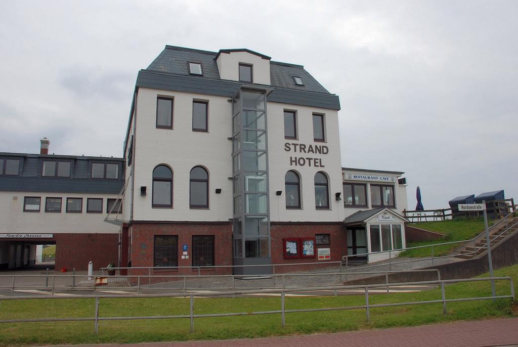 Strandhotel Dagebuell Direkt An Der Nordsee Dış mekan fotoğraf